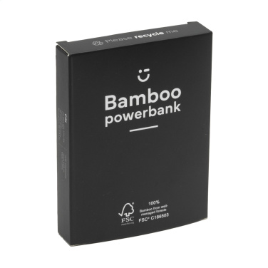 Logotrade corporate gift picture of: Bamboo 4000 Powerbank external charger