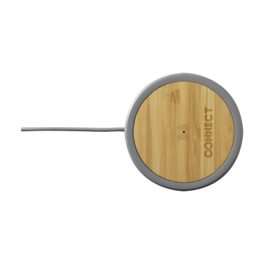 Logo trade promotional gift photo of: Lidos Stone ECO 10W Wireless Charger