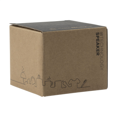 Logo trade corporate gifts picture of: Wave Bamboo Wireless Speaker