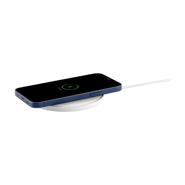 Logotrade corporate gift picture of: Coil RCS Recycled Wireless Charger