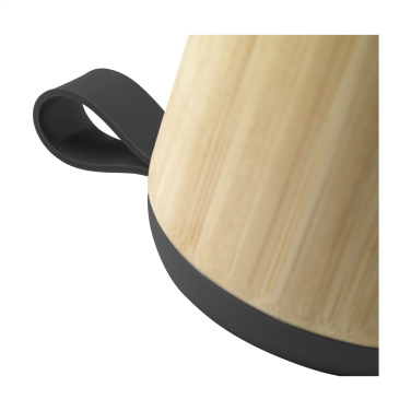 Logo trade advertising products image of: Timor Bamboo Wireless Speaker
