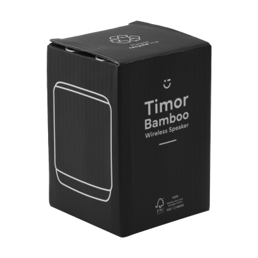 Logotrade business gifts photo of: Timor Bamboo Wireless Speaker