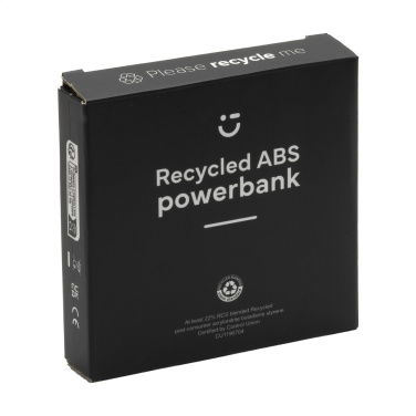 Logo trade promotional items image of: Compact 5000 RCS Recycled ABS Powerbank