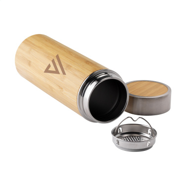 Logotrade promotional gift picture of: Osaka 360 ml bamboo thermo bottle/thermo cup