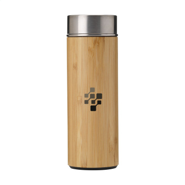 Logotrade promotional products photo of: Osaka 360 ml bamboo thermo bottle/thermo cup