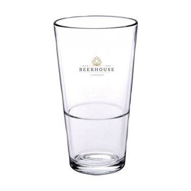Logotrade promotional gift image of: Beer Glass Stackable 340 ml