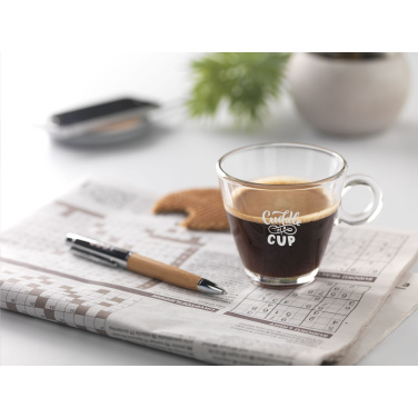 Logotrade corporate gift image of: Lugano Coffee Glass 230 ml
