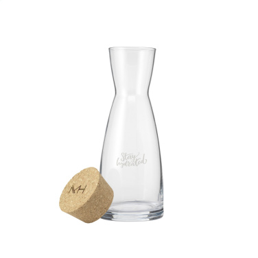 Logotrade promotional gift image of: Ypsilon Carafe 1 L with a cork cap