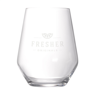 Logo trade promotional giveaways picture of: Loire Water Glass 400 ml