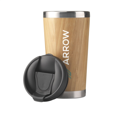 Logotrade advertising product image of: Tokyo 450 ml bamboo thermo cup