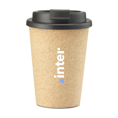 Logotrade promotional item image of: Attea Cork 350 ml coffee cup
