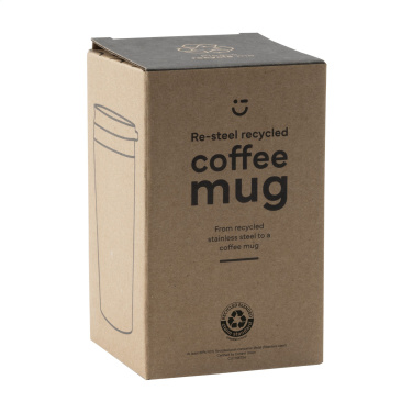 Logo trade promotional gift photo of: Re-Steel RCS Recycled Coffee Mug 380 ml thermo cup