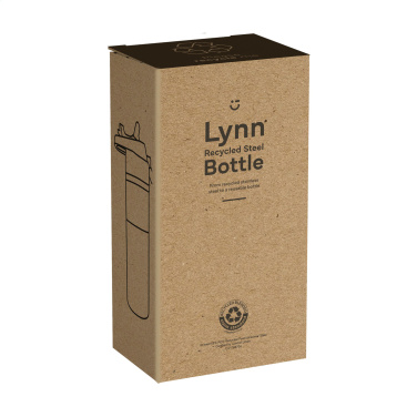 Logotrade promotional merchandise image of: Lynn RCS Recycled Steel Bottle 500 ml