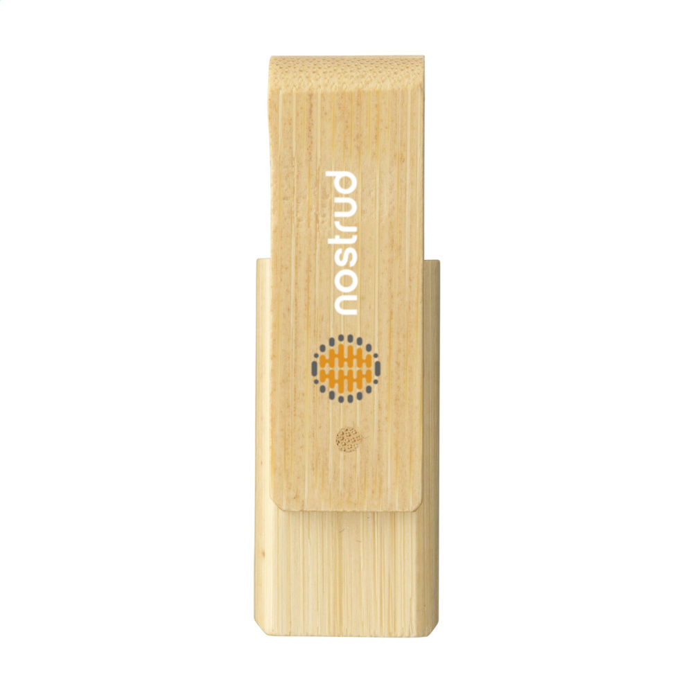 Logo trade promotional item photo of: USB Waya Bamboo 16 GB