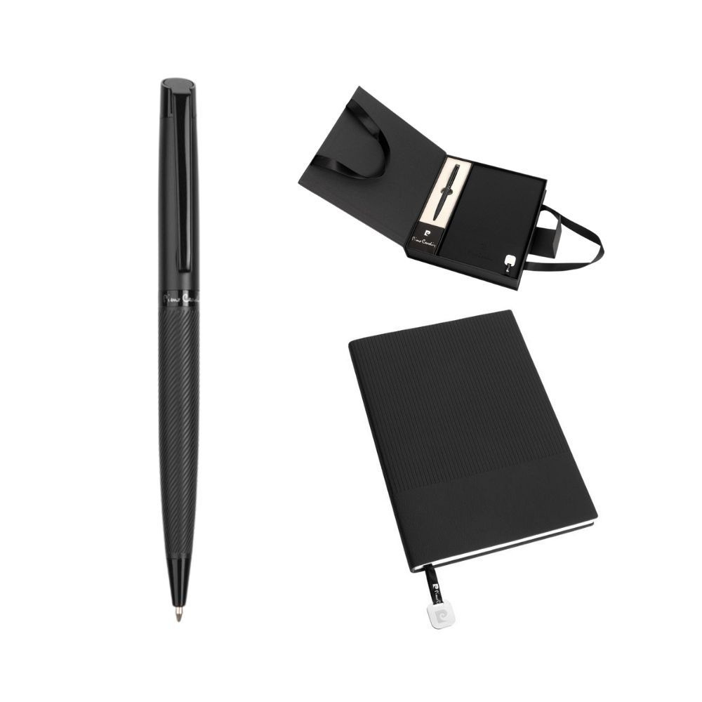 Logo trade corporate gift photo of: Set of notebook and pen CHANTAL Pierre Cardin