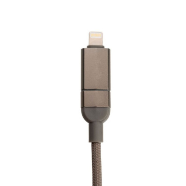Logo trade promotional gifts picture of: Charging cable with data transfer DONNES Pierre Cardin