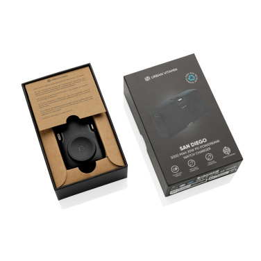 Logo trade corporate gifts picture of: Urban Vitamin San Diego RCS rplastic 20W PD powerbank