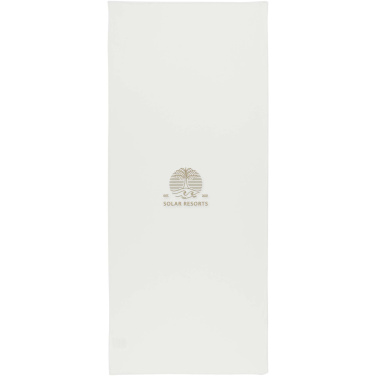 Logotrade promotional item image of: Lucas RPET sport towel 30x80 cm