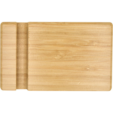 Logotrade promotional giveaway image of: Bubup bamboo 2-angled tablet and phone stand
