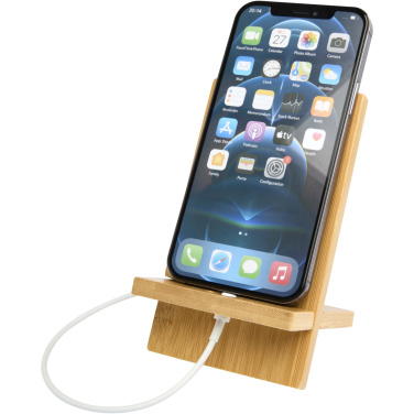 Logotrade corporate gifts photo of: Ceibo detachable bamboo phone stand