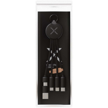 Logotrade business gift image of: SCX.design C14 15W 5-in-1 charging cable