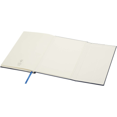 Logotrade promotional merchandise picture of: Alejandra A5 recycled plastic hard cover notebook