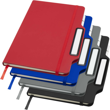 Logotrade promotional item image of: Nexus A5 hard cover notebook with pen and pencil combo (black ink)