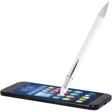 Logotrade promotional giveaways photo of: Kish ballpoint pen with silver finish (blue ink)