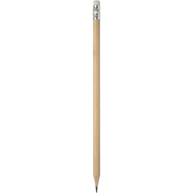 Logo trade advertising products image of: Graffo pencil with eraser
