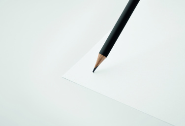 Logo trade promotional products image of: Natural pencil with eraser