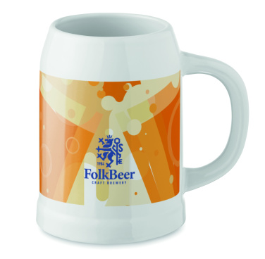 Logo trade promotional products picture of: Sublimation beer mug 500 ml