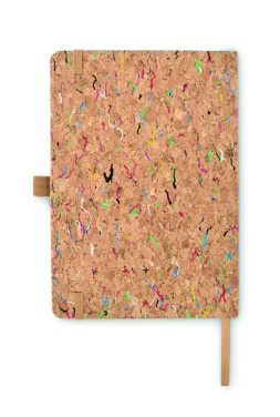 Logotrade corporate gift image of: A5 cork coloured notebook