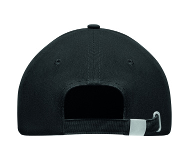 Logo trade promotional merchandise picture of: 5 panel LED cotton cap 220gr/m²