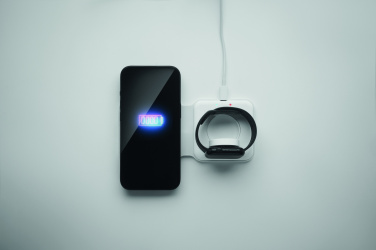 Logotrade promotional item image of: 2 in 1 foldable charger 15W