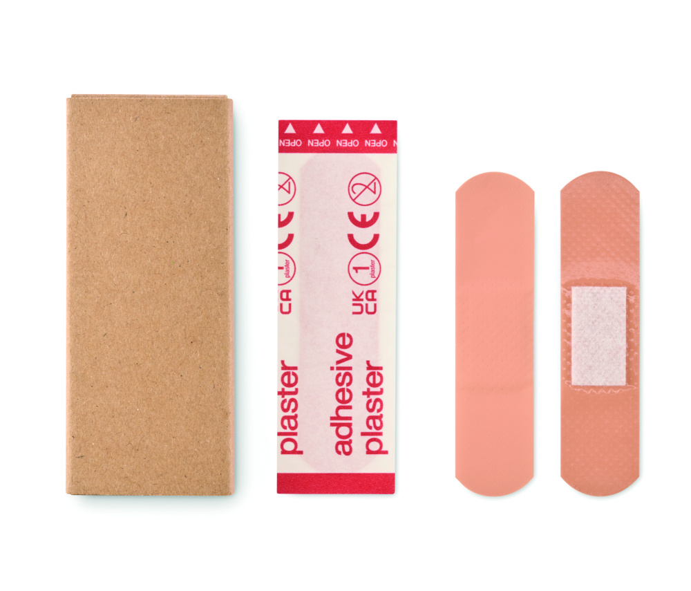 Logo trade promotional gifts picture of: 15 pieces adhesive plasters