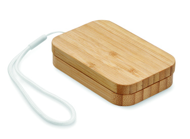 Logotrade promotional product picture of: 15W wireless charger in bamboo