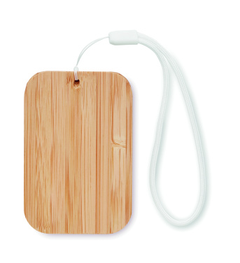 Logotrade promotional merchandise image of: 15W wireless charger in bamboo