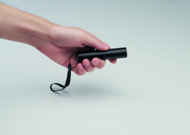 Logo trade business gift photo of: Aluminium rechargeable torch