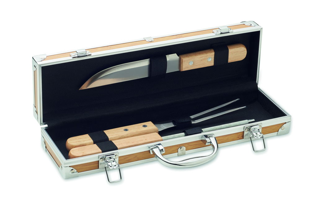 Logotrade promotional product image of: Stainless steel barbecue tools