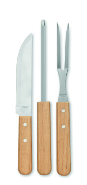 Logotrade promotional giveaway picture of: Stainless steel barbecue tools