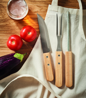 Logotrade advertising products photo of: Stainless steel barbecue tools