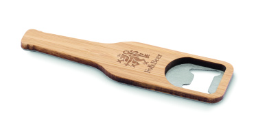 Logotrade corporate gifts photo of: Bamboo bottle opener
