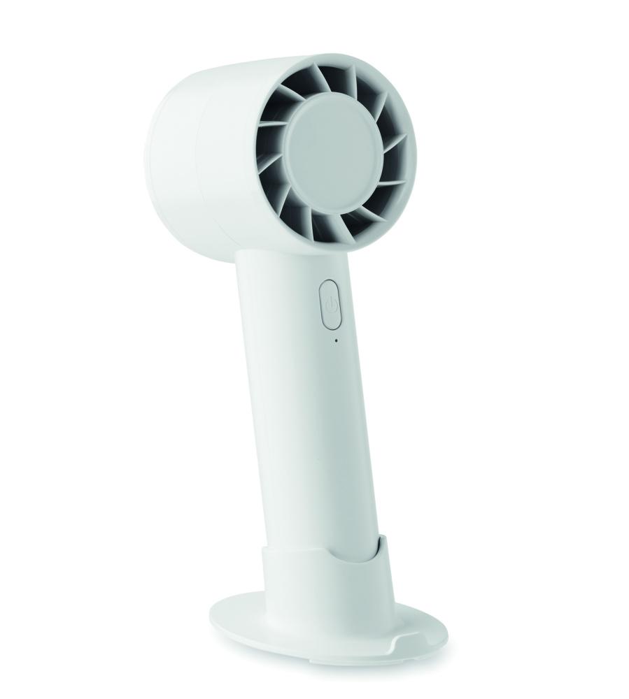 Logo trade corporate gifts image of: Small portable fan 2000 mAh