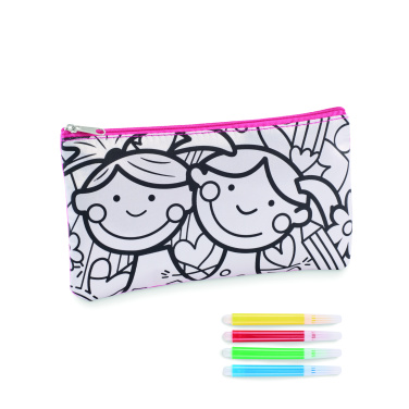 Logotrade promotional item picture of: Pencil case with markers