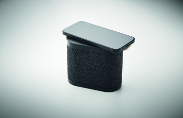 Logo trade promotional merchandise image of: 15W wireless charger speaker