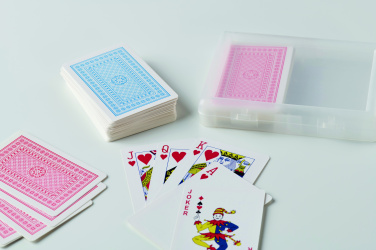 Logo trade promotional gift photo of: Set of classic playing cards