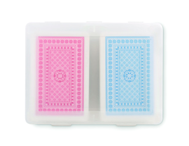 Logo trade promotional item photo of: Set of classic playing cards