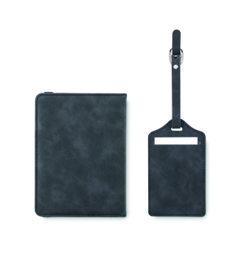 Logotrade corporate gift image of: Passport and luggage tag set