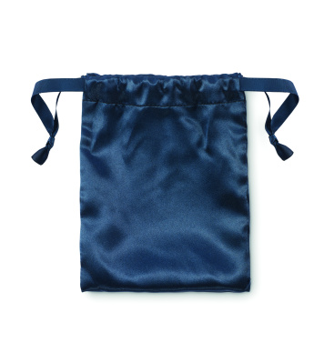 Logo trade business gifts image of: Soft polyester eye mask