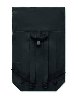 Logotrade advertising product image of: Roll top backpack 390 gr/m²